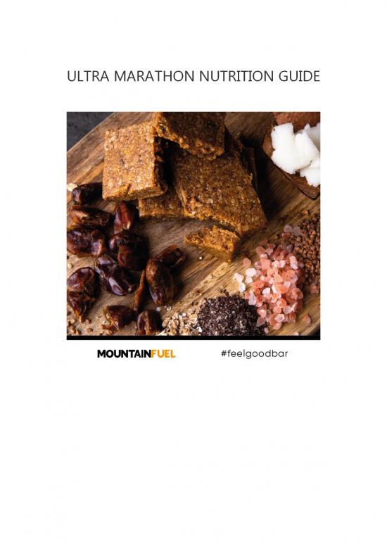 picture Nutrition Guide Pdf 134011 | Ultra Marathon Nutrition Guide