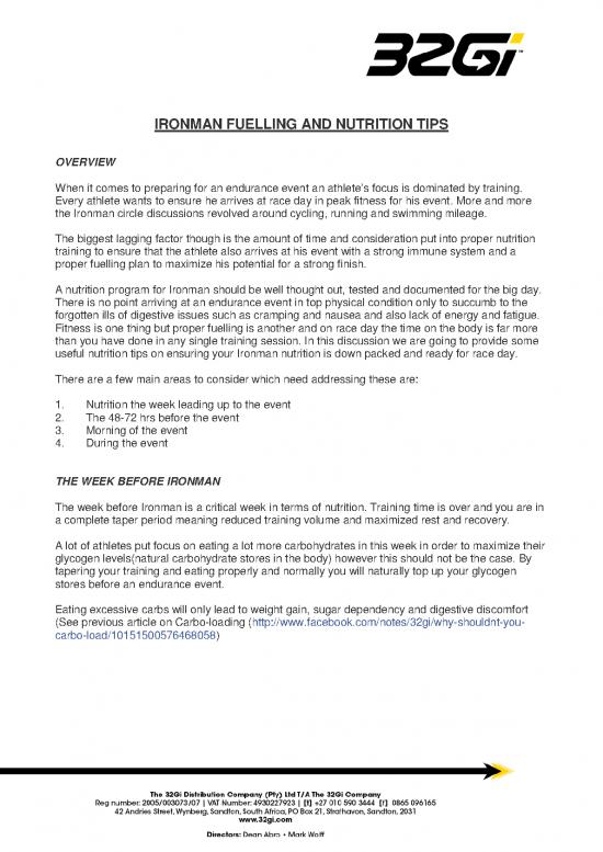 picture_Ironman Training Nutrition Plan Pdf 137477 | 32gi Ironman Tips 2014