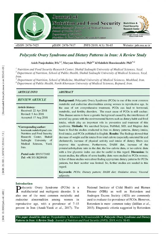 picture Nutrition For Pcos Pdf 137972 | Article 1 238 En
