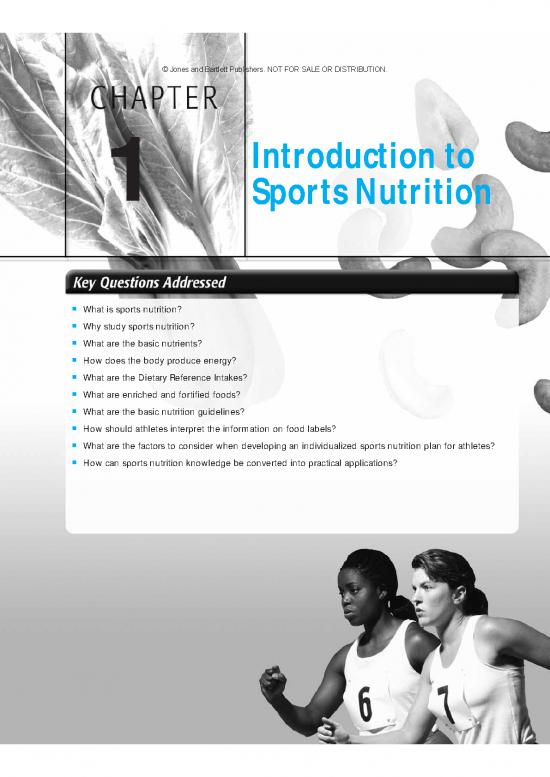 picture Food Nutrition Pdf 135929 | Chapter 1 Fink Practical Applications In Sports Nutrition