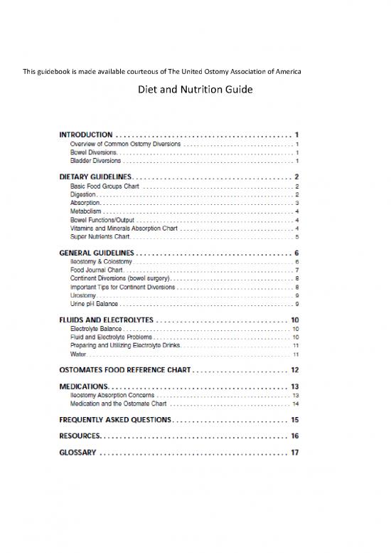 picture_Colostomy Diet Pdf 137736 | Diet Nutrition Guide