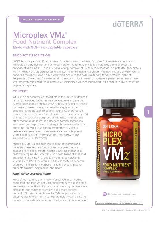 picture_Calories Pdf 135906 | Doterra Microplex Vmz