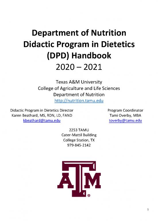 picture_Nutrition Handbook 137836 | Dpd Handbook 2020 2021 21