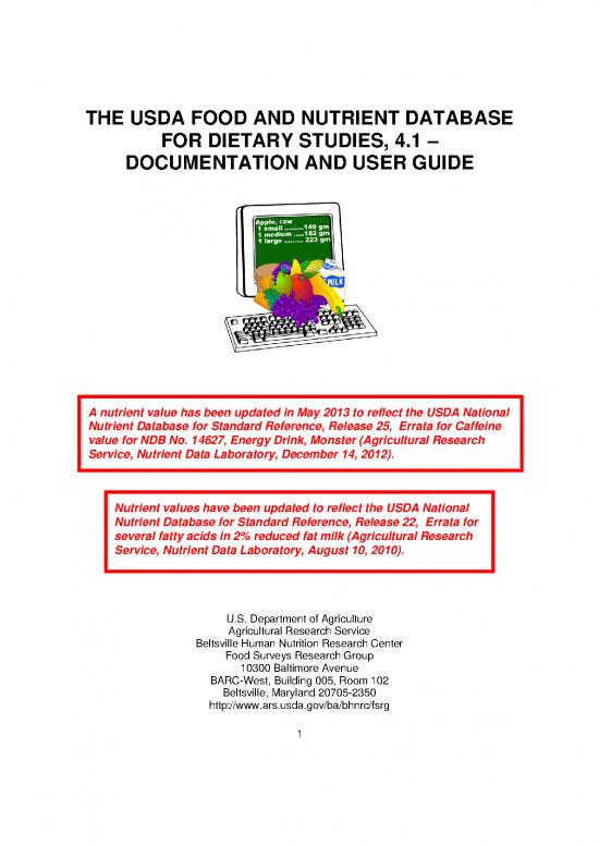 picture Food Nutrition Pdf 136321 | Fndds4 Doc