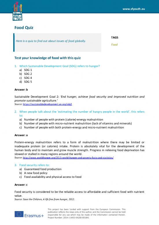 picture_Food Nutrition Pdf 135961 | Foodquiz
