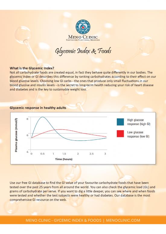 picture Glycemic Index Of Foods Pdf 135500 | Glycemic Index Foods