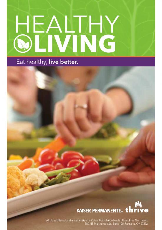 picture Nutrition Care Plan Pdf 137490 | Healthy Living Program Book
