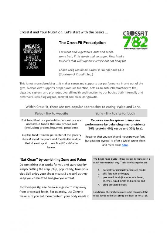 picture Food Nutrition Pdf 135497 | Intro To Cf782 Nutrition