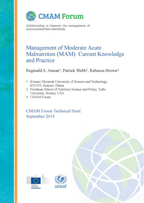 picture_The Science Of Nutrition Pdf 135914 | Mam Management Cmam Forum Technical Brief Sept 2014