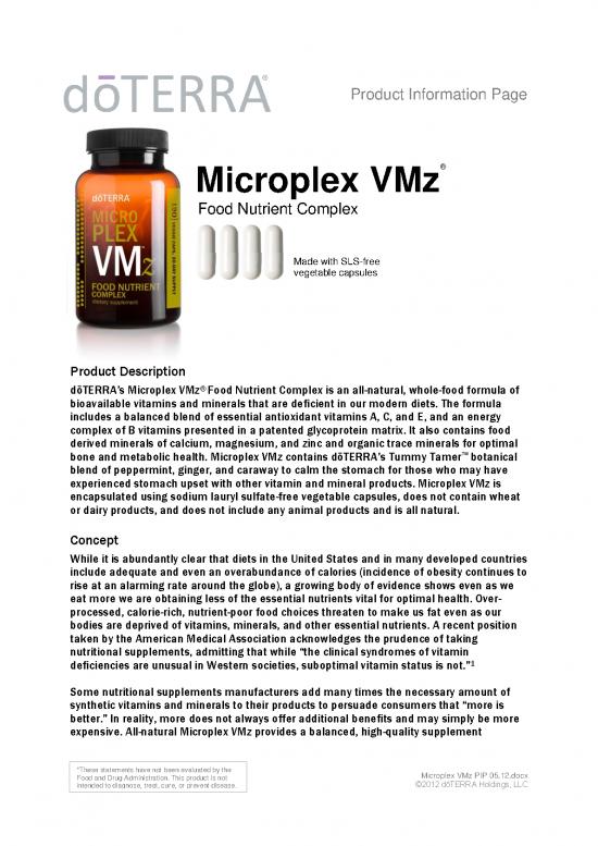 picture Matrix Pdf 135527 | Microplex Vmz