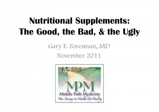 picture Nutritional Supplements Pdf 135508 | Multivitamin Misconceptions 2