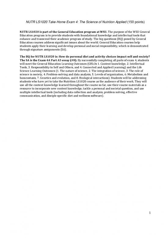 picture The Science Of Nutrition Pdf 136902 | Nutr 1020 Sa Hansen