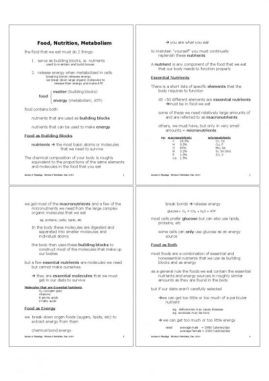 picture Elements Of Nutrition Pdf 136358 | Nutrition & Metabolism