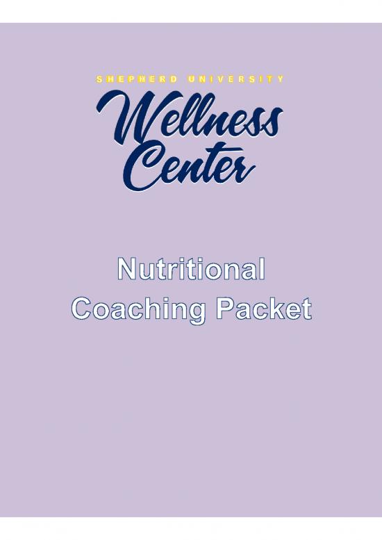 picture Food Nutrition Pdf 135963 | Nutritional Coaching Packet 10 18 2016