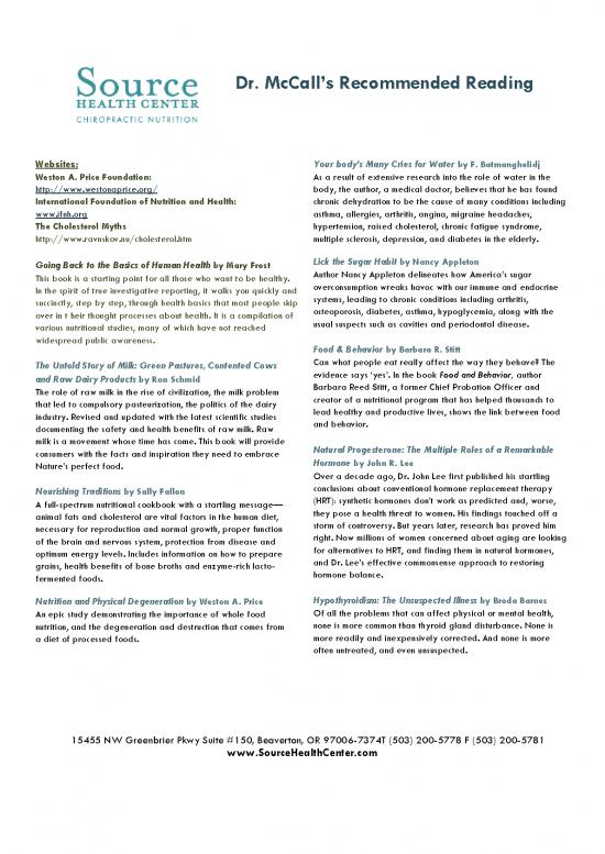 picture Medical Nutrition Therapy Book Pdf 135996 | Recommended Reading 2
