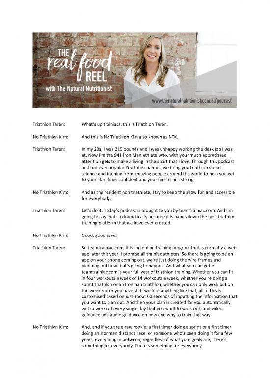 picture_Rfr 277 Transcript Does Lchf Work For Females With Triathlon Taren