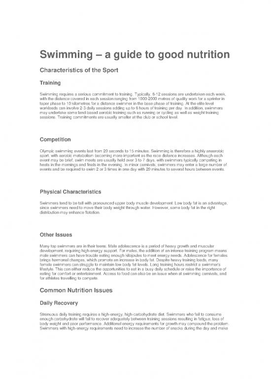 picture Nutrition And Metabolism Pdf 135493 | Swimming   A Guide To Good Nutrition   L Burke