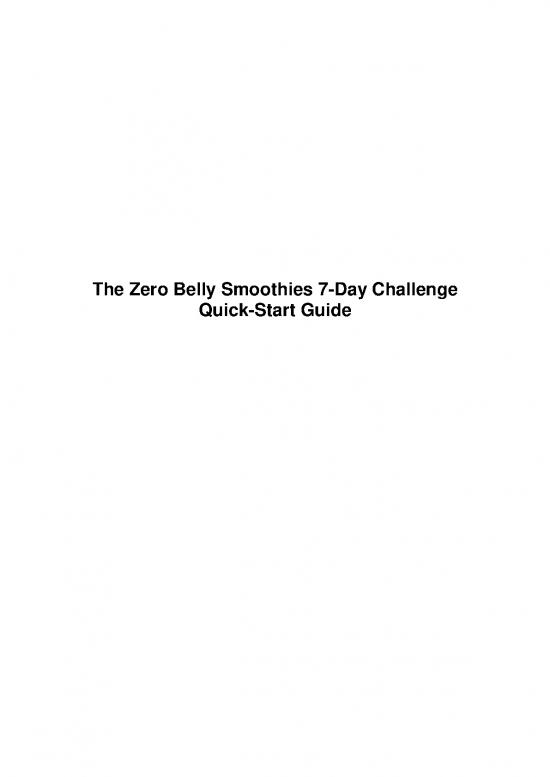 picture Diet Plan Book Pdf 135689 | The Zero Belly Smoothies 7 Day Challenge Quick 19e14d