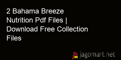 picture 2 Bahama Breeze Nutrition Pdf Files | Download Free Collection Files