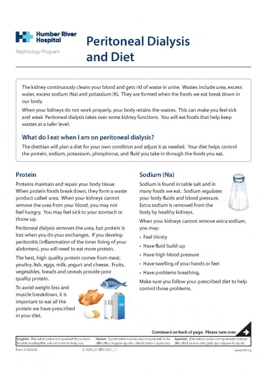 picture_Kidney Diet Pdf 139915 | 000638 Peritoneal Dialysis And Diet