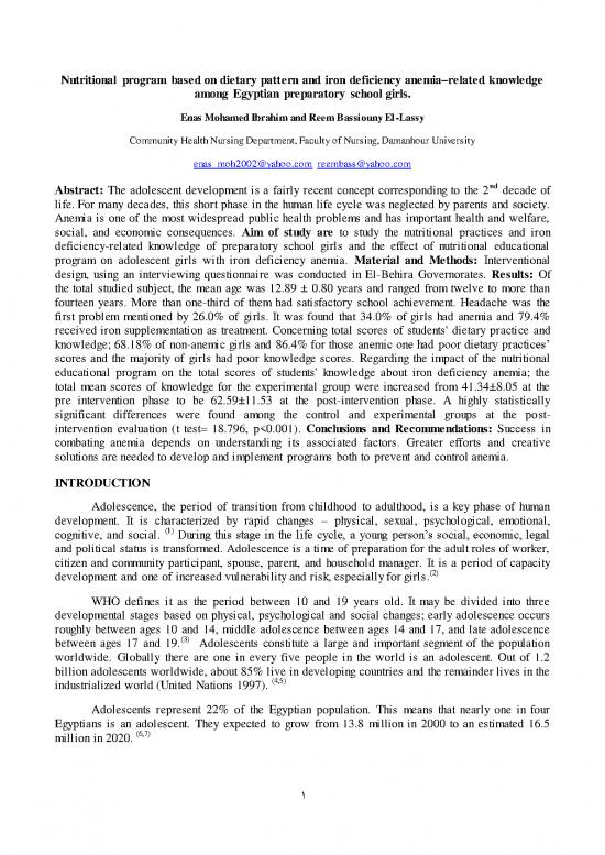 picture Society Pdf 138832 | 1 Anemia