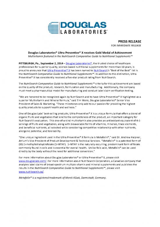 picture1_Manufacturing Pdf 138919 | 2014 Dl Nutrisearch Press Release