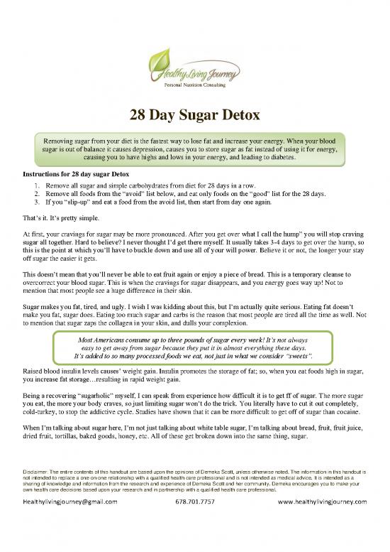 picture1_Nutrition Therapy Pdf 139485 | 28 Day Sugar Detox