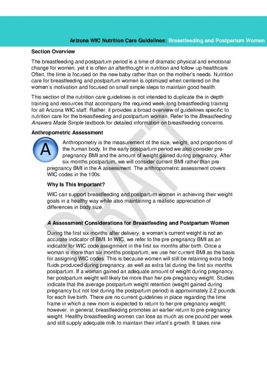 picture_Postpartum Nutrition Pdf 140364 | 6 Breastfeeding And Postpartum Women