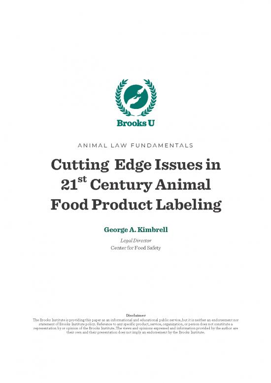 picture1_Food Label Template Pdf 140261 | Animal Law Fundamentals   George Kimbrell 0