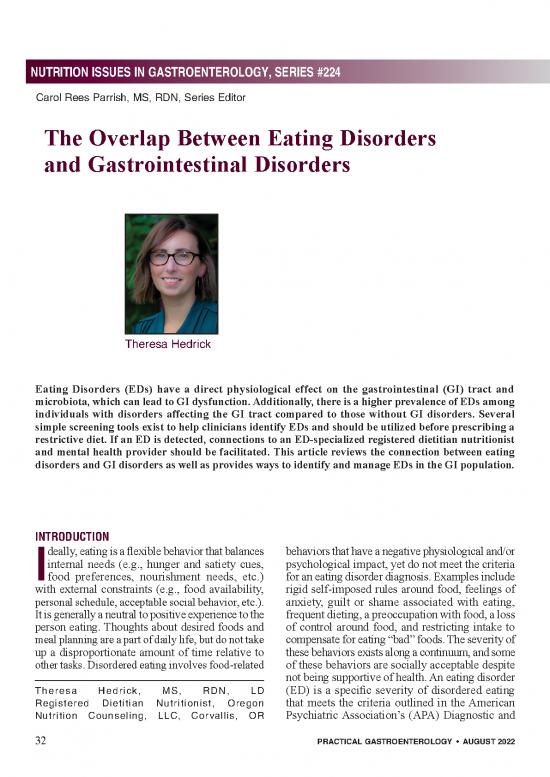 picture1_Nutrition Therapy Pdf 140025 | August 2022 Eating Disorders And Gi Disorders