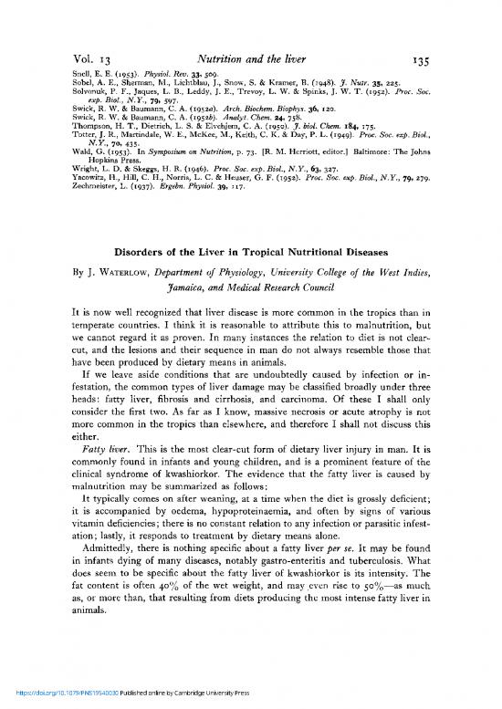 picture1_Nutrition Therapy Pdf 138686 | Div Class Title Disorders Of The Liver In Tropical Nutritional Diseases Div