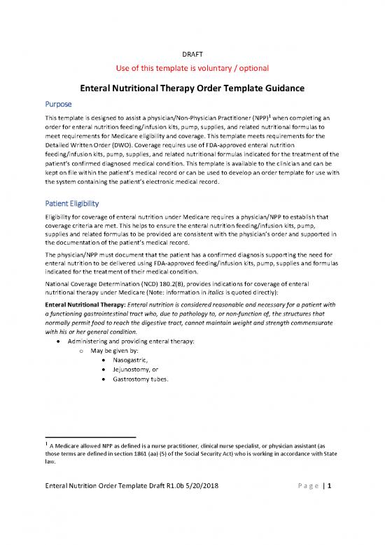 picture1_Medical Nutrition Pdf 138777 | Enteral Nutritional Therapy Order Template Draft 20180520 R0b