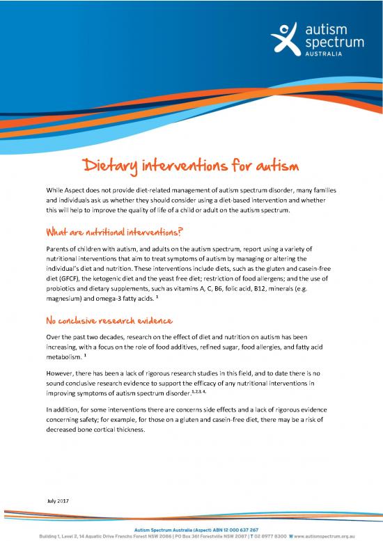 picture_Nutrition Therapy Pdf 140363 | Factsheet Dietary Interventions For Autism 20170711 0