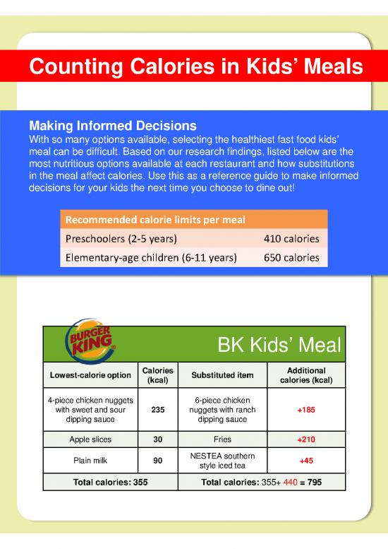 picture1_Calories Pdf 139136 | Fastfoodfacts Kidsmealcalories