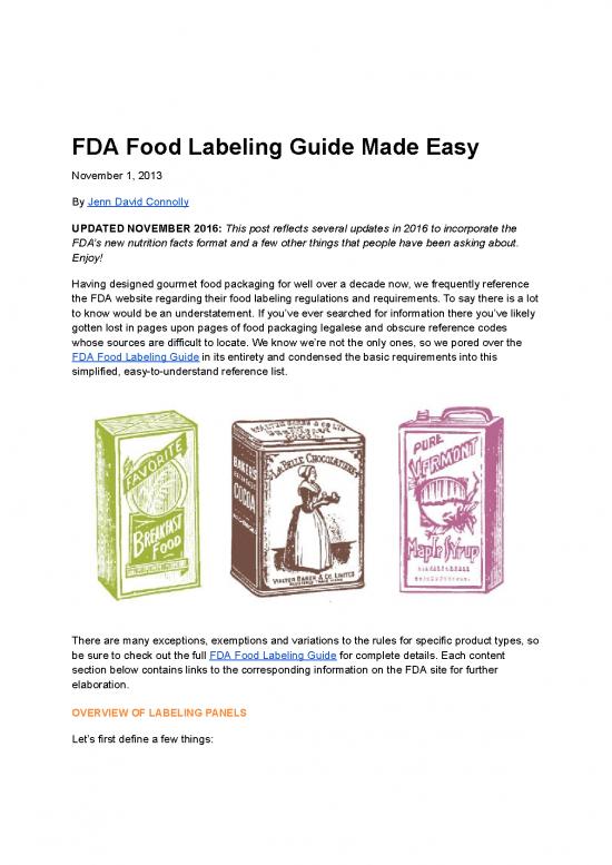picture1_Gourmet Nutrition Pdf 140067 | Fda Food Labeling Guide Made Easy Google Docs