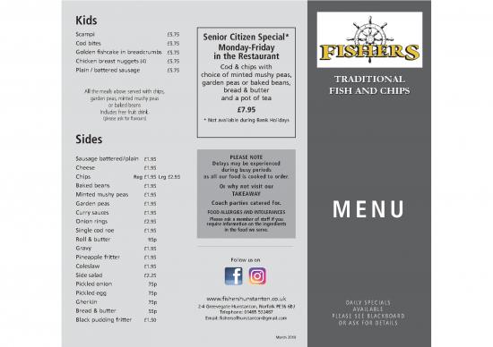 picture1_Restaurant Pdf 139162 | Fishers Menu 2019