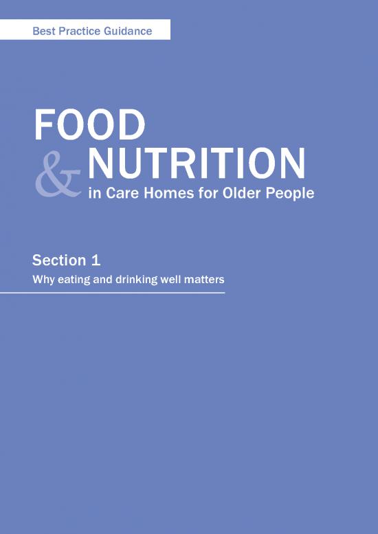 picture1_Nutrition Support Pdf 139310 | Food And Nutrition Care Homes Older People Why Eating And Drinking Well Matters Older People