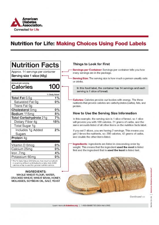 picture1_Calories Pdf 138057 | Food Label Know How