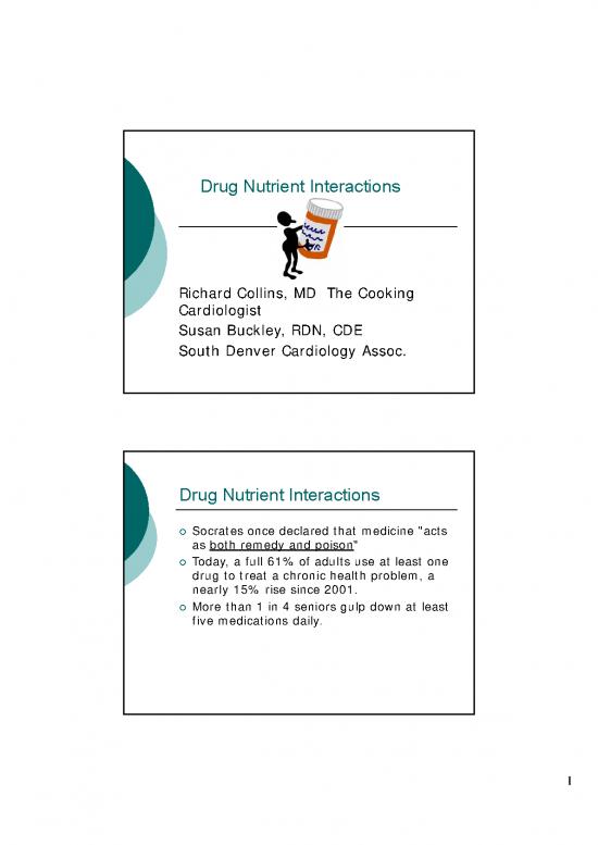 picture1_Drug Nutrient Interactions Pdf 138258 | Food Medication Interactions For Web