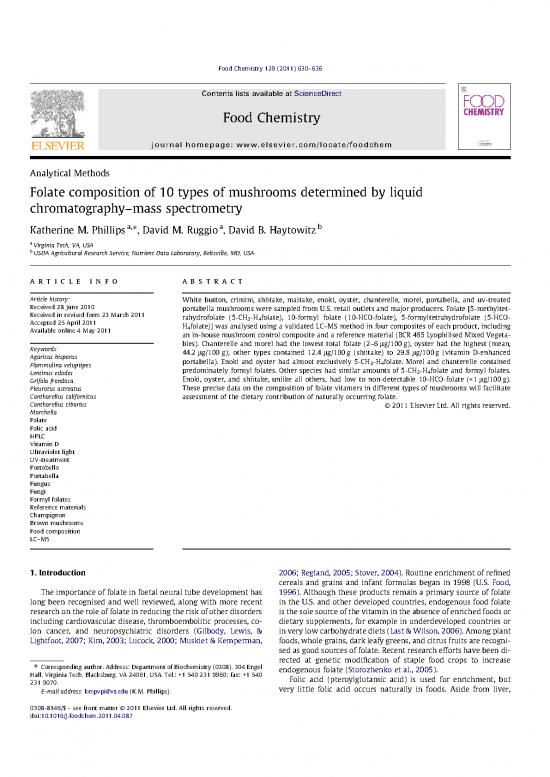 picture1_Agricultural Pdf 140351 | Foodchem 129 630 636 Folatemushrooms