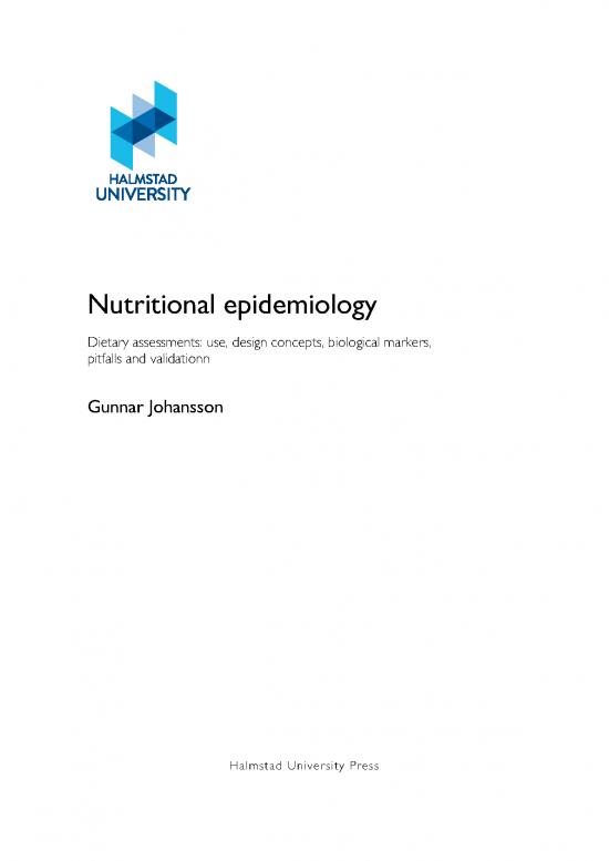 picture Dietary Assessment Pdf 138905 | Fulltext02