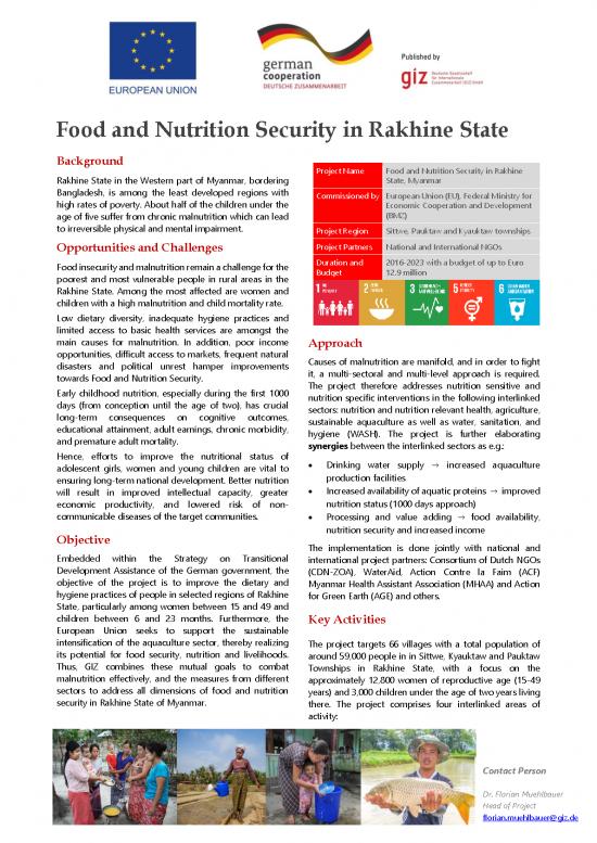 picture1_Nutrition Therapy Pdf 139282 | Giz2021 En Food And Nutrition Security In Rakhine State