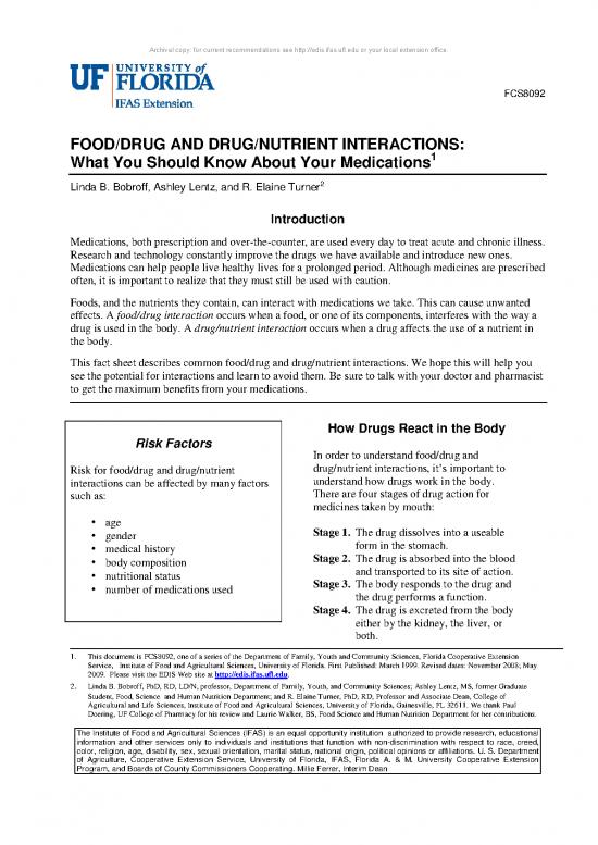 picture1_Drug Nutrient Interactions Pdf 138375 | He77600