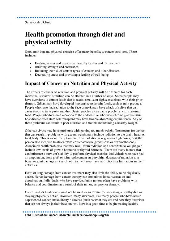 picture1_Good Nutrition Pdf 139208 | Health Promotion Through Diet And Exercise