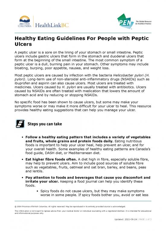 picture1_Healthy Eating Guidelines For People With Peptic Ulcers