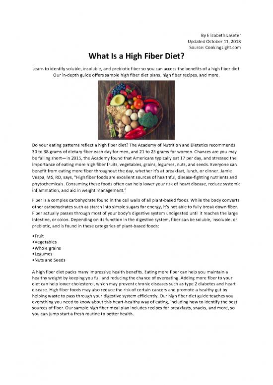 picture Foods High In Soluble Fiber Pdf 139091 | High Fiber Diet
