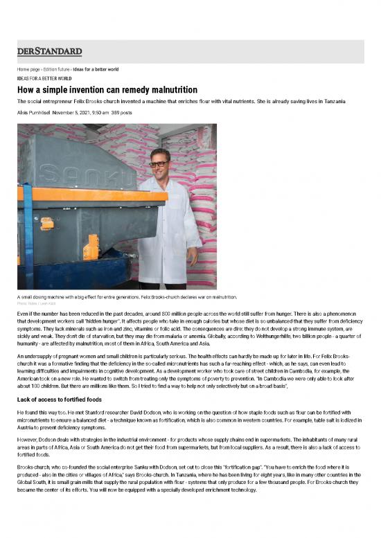 picture1_Calories Pdf 138063 | How A Simple Invention Can Remedy Malnutrition Ideas For A Better World Derstandarat &rsaquo;edition Future