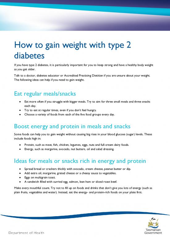 picture1_How To Gain Weight With Type 2 Diabetes