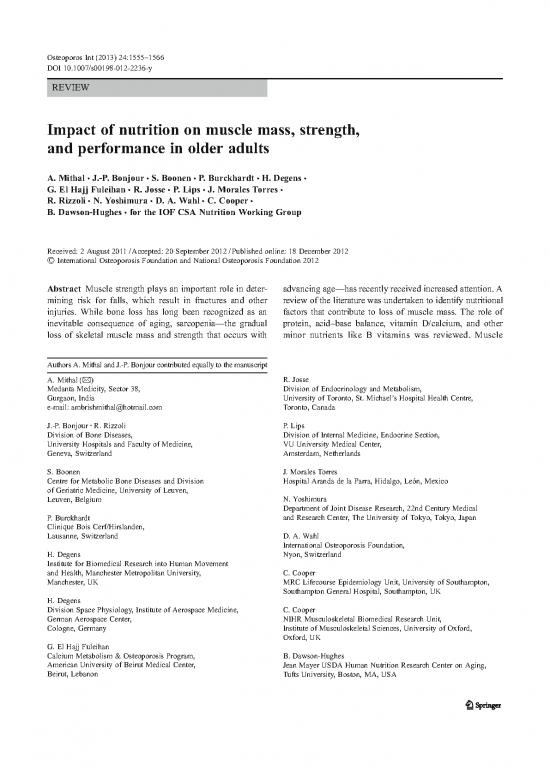 picture1_Nutrition Therapy Pdf 140359 | Impact Of Nutrition On Muscle Strength And Performance In Older Adults