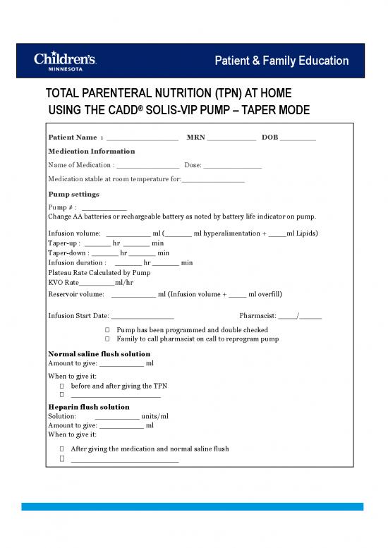 picture1_Nutrition Therapy Pdf 138759 | Iv Medicine At Home Cadd Solis Vip Tpn Taper